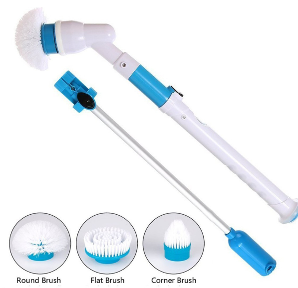 7 Head Electric Scrubber Scrub Cleaning Brush Cordless Chargeable